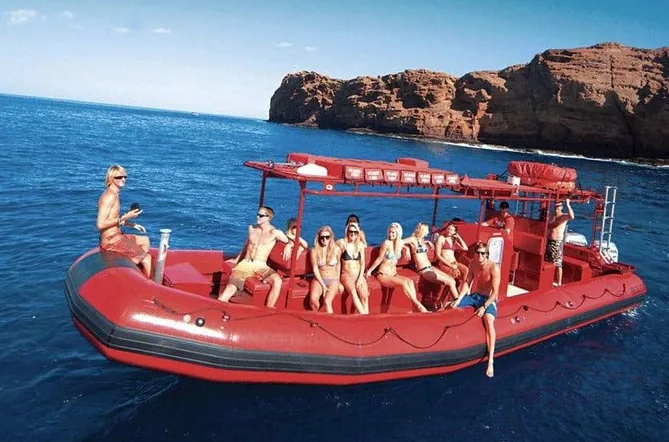 Molokini & Turtles Small-Group Raft